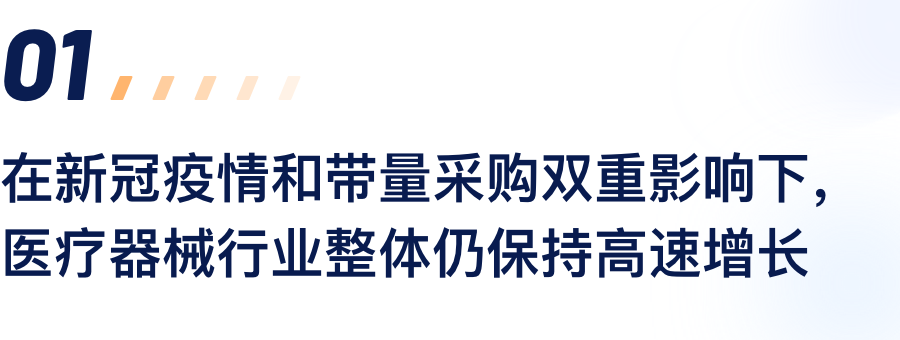在新冠疫情和带量采购双重影响下，医疗器械行业整体仍保持高速增长.png